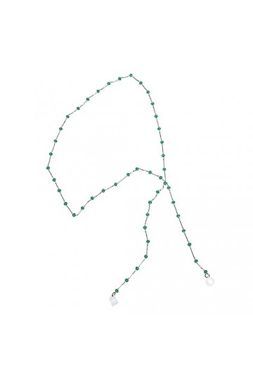 GALPADA Casque Chaîne Lunettes De Soleil Stand Femmes Lunettes Sans Fil Casque Porte-Lunettes Collier Écouteur Accessoire Éco