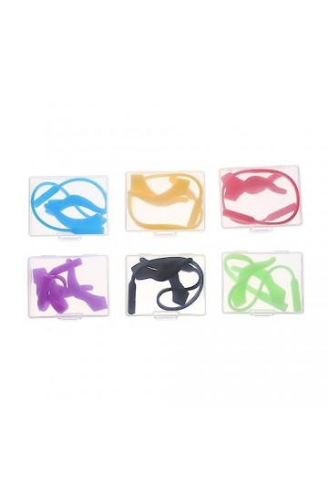 DOITOOL 6 Ensembles Lunettes Tour DOreille Accessoires Lunettes Cordon Antidérapant Lunettes Chaîne Lunettes Oreille Poignée