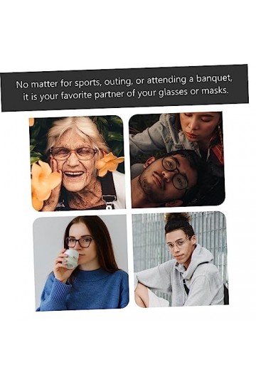 Healifty 8 Pièces Chaîne Lunettes Longe Feuille pour Enfants Lunettes De Soleil Femmes Lunettes Anti Lunettes Corde Sangle Ti