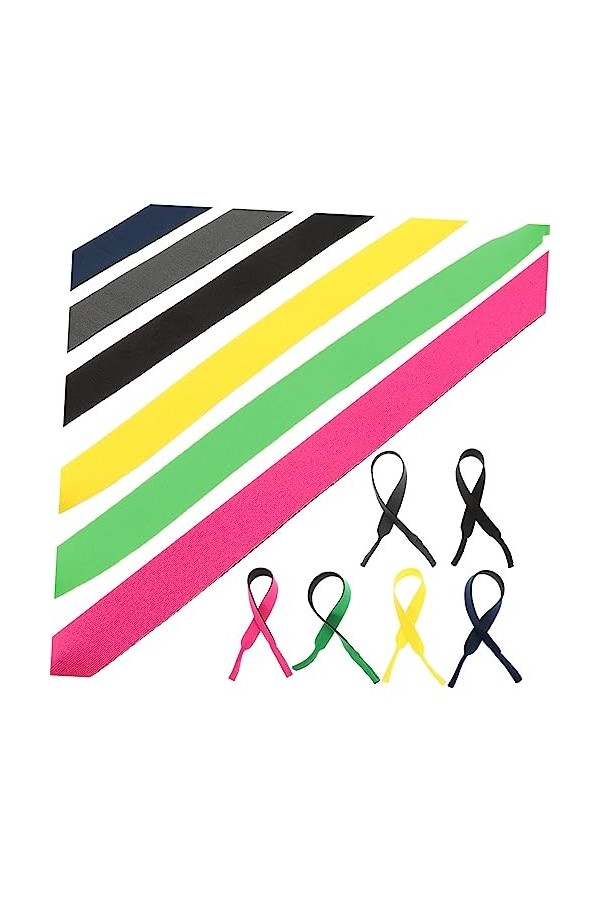 DOITOOL 6 Pcs Lunettes Avec Lanière Cordon De Lunettes Lanière De Retenue De Lunettes De Soleil Lunettes Suspendues Corde Por