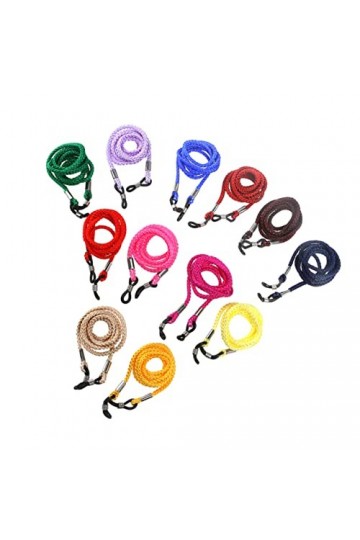 Housoutil 24 Pièces Porte-Verre Lunettes De Soleil Lanière Porte-Lunettes De Soleil Lunettes De Retenue Lunettes Cordon Laniè