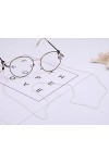 Likgreat Chaîne de lunettes de soleil pour femme avec perles pour lunettes de lecture