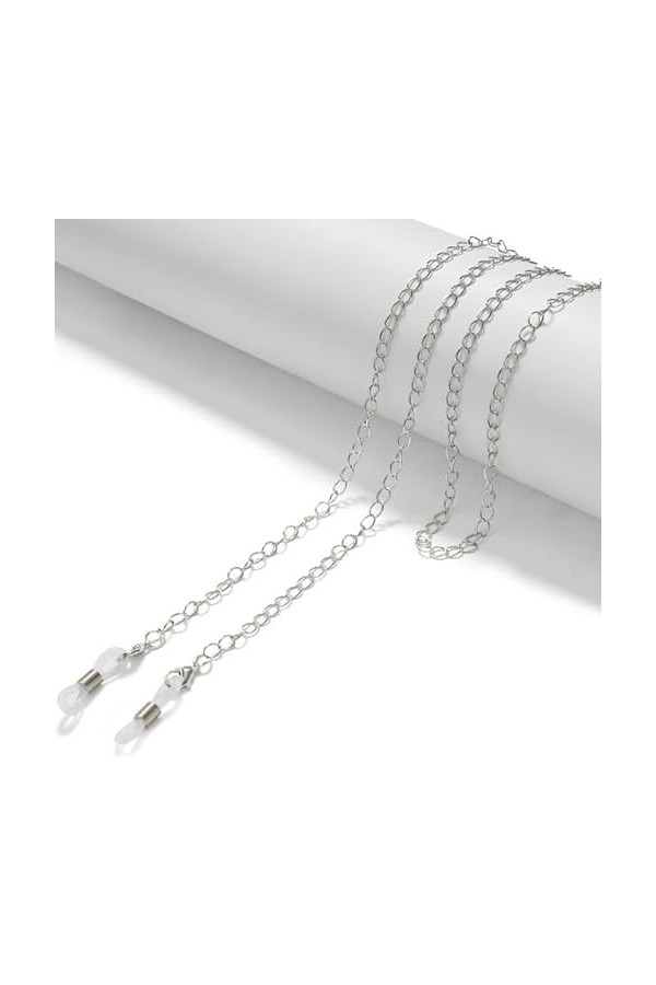 YOGAYE Chaîne lunettes de soleil chaîne cou cordon perles lecture porte-lunettes femmes masque sangle