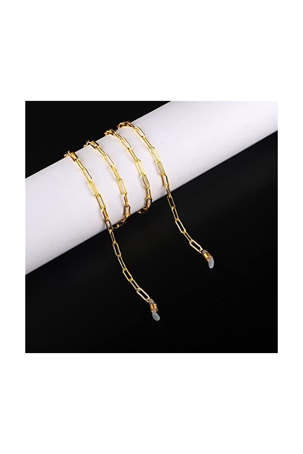 HOOENG Chaînes Lunettes Longe for Femmes Cordon Élégant Porte-Lunettes Chaînes