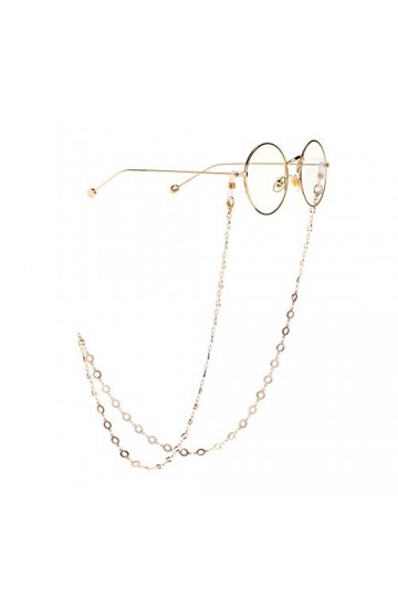 KEMUDO Chaînes de Lunettes de Cordon de Lunettes for Les Femmes élégant Cordon de Lunettes de retenue de Lunettes