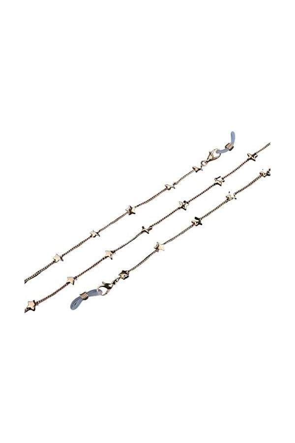 KEMUDO Sangle de lunettes lunettes chaînes for femmes métal étoile perlé lunettes retenue élégant lunettes cordon lunettes de