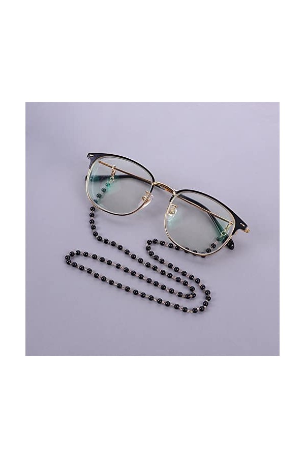 HOOENG Sangle de Lunettes Lunettes lanière for Femmes Perle Masque Facial lanière Anti-Perte Mode Oeil chaîne chaîne Titulair