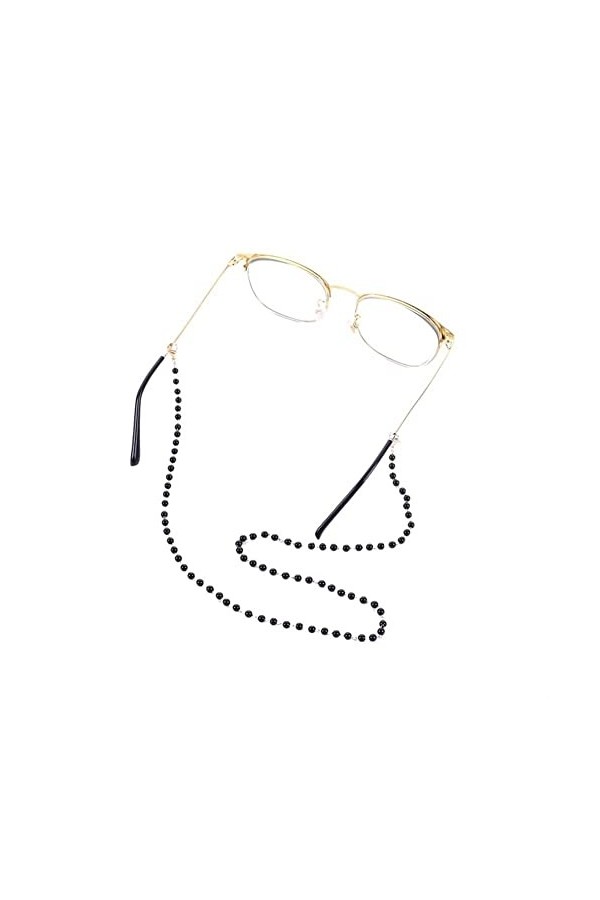 HOOENG Sangle de Lunettes Lunettes lanière for Femmes Perle Masque Facial lanière Anti-Perte Mode Oeil chaîne chaîne Titulair