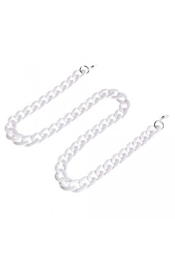 Swetopq Cordons de lunettes de soleil, chaîne de lunettes de soleil, chaîne autour du cou pour femme, w, M