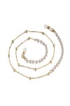 Chaînes de Lunettes Sangle de Lunettes for Femmes Cordon de Lunettes élégant Color : White Pearl Golden, Size : 1 