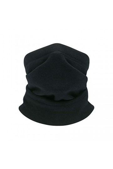 TAGVO Hiver Polaire Cache-Cou, Doublure Polaire Echarpe Élastique Cou Gaiter, Coupe-Vent Épais Ski Cache-Cou Multifonctionnel