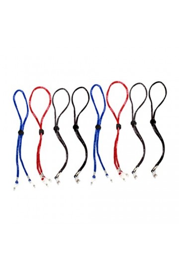 Healifty 8 Pièces Lunettes De Soleil De Sport Lunettes De Sport Porte-Lunettes Lunettes Chaîne Lunettes Cou Cordon Lanière Su