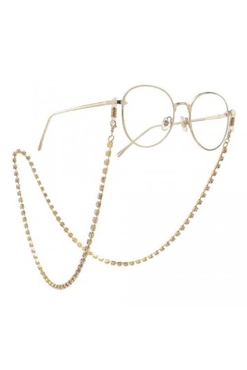 SOREZE Chaînes de Lunettes perlées lanière Masque Facial Support de chaîne Lunettes Corde Lunettes de Soleil Cordon Cou Sangl