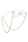 SOREZE Chaînes de Lunettes perlées lanière Masque Facial Support de chaîne Lunettes Corde Lunettes de Soleil Cordon Cou Sangl