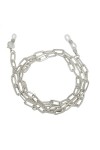 QQLADY Chaîne de lunettes masque en métal créatif corde suspendue masque lanière lunettes de soleil antidérapantes chaîne de 