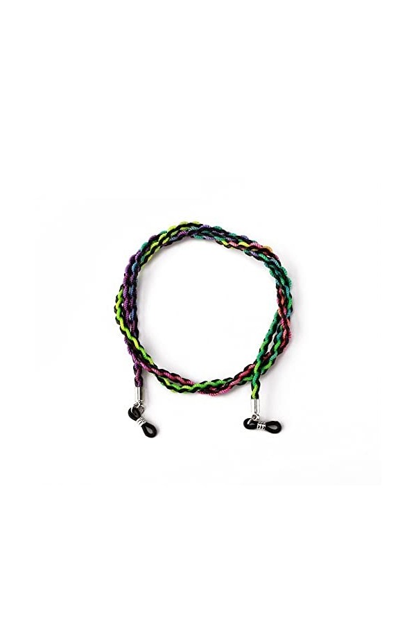 Chaînes de Lunettes de Cordon for Femmes Cordon de Lunettes élégant Convient pour Les Lunettes et Les Masques Color : Colorf