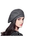 Classique Hiver Cachemire Béret Femmes Laine Béret Chapeau Casquettes Artiste Français Chapeau Basque Béret Tam Calotte Vogue
