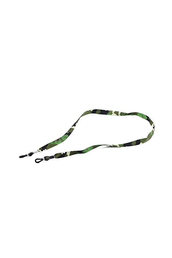 Gyrosphere Chaînes de Lunettes Longe de Lunettes for Femmes Camouflage Sport Cordon de Cou Anti-dérapant Cordon élégant Porte