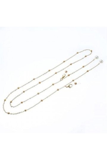 WEPINS Chaînes Sangle De Lunettes for Femmes Pendentif Collier en Métal Vintage Mode Lunettes Cordon Valentines Day Decor