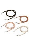 Chaîne de lunettes de soleil support de lunettes de soleil sangle de retenue de lunettes cordon cordon cordon collier - - Tai