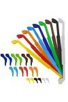 SENHAI Lot de 9 sangles de lunettes antidérapantes en silicone pour enfants et adultes avec 9 couleurs différentes, 3 tailles