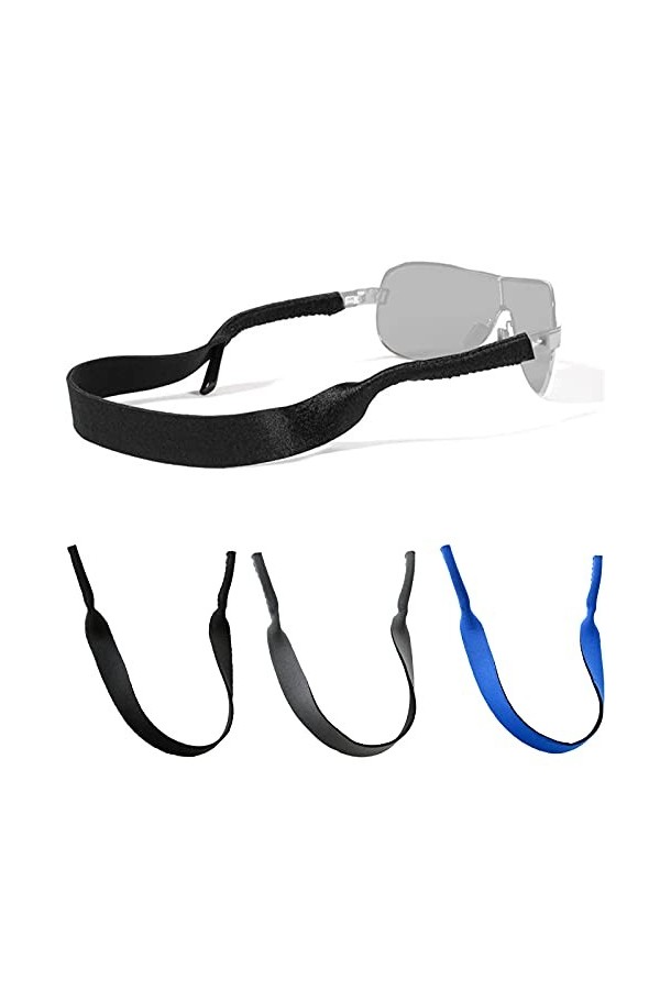 Lunettes Titulaire Sangle Sports Lunettes Sangle Élastique Sangle de Cou élastique-Lunettes Lunettes douces Sangle pour Lunet