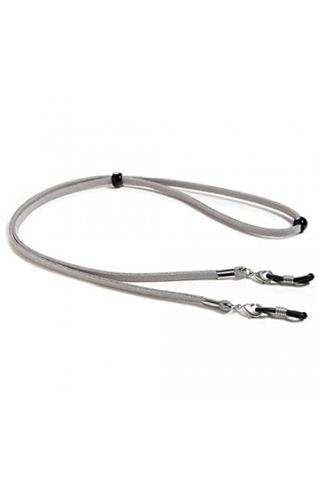 DAVBIR Chaînes de lunettes, sangle de lunettes pour femmes, cordon de cou multifonction en cuir, sangles de lunettes de solei