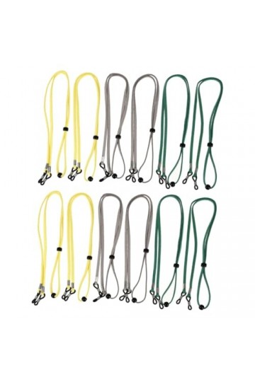 Housoutil 12 Pcs Lunettes Corde Lunettes De Soleil De Sport Sangle De Lunettes De Sport Lunettes De Sport Porte-Chaîne De Lun