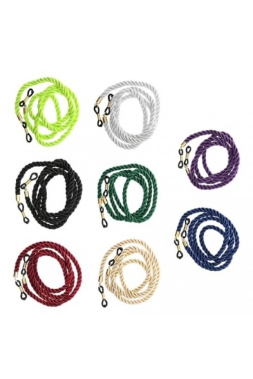 Sangle de Lunettes pour Hommes et Femmes, 8 Pièces, Mode, Portable, Durable, Porte-lunettes, Chaînes