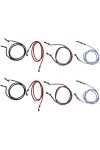 EXCEART 8 Pcs Porte-Lunettes Sangle Cordon Cordon Lunettes de Retenue Lunettes Porte-Chaîne Chaîne Collier