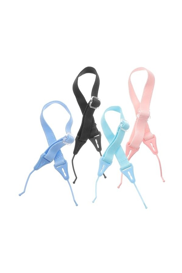 DECHOUS 4 Pièces Chaîne De Lunettes Anti-Chute Cordons De Lunettes De Soleil Retenue De Lunettes Fourniture De Lunettes Lunet