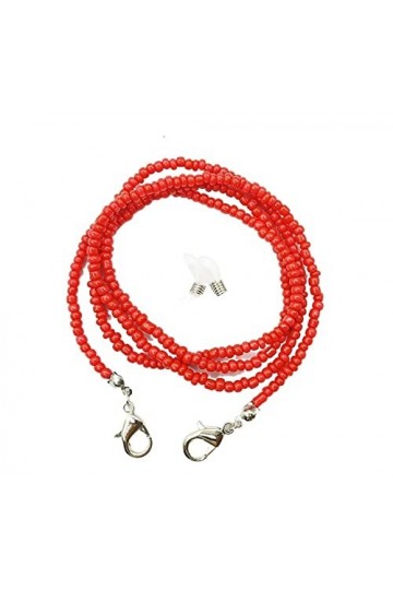 Gyrosphere Longe de Lunettes Sangle de Lunettes for Femmes chaînes de Masque perlées colorées Anti-Perte élégant Cordon de Lu
