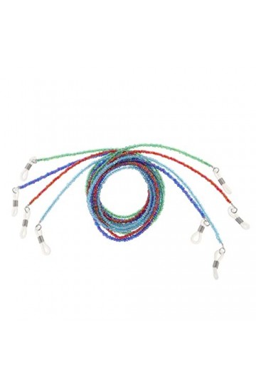 GLEAVI 4 Pièces Chaîne De Lunettes Lunettes Lanière Lunettes De Sport Sangle Lunettes Lunettes Retenue Cou Lanière Femmes Lun