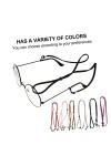 Hemobllo 6 Pièces Cordon De Lunettes Réglable Lanière De Cou De Lunettes Chaîne De Lunettes Pour Femmes Lunettes De Soleil De