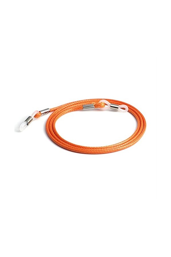 DAVBIR Sangle chaînes de lunettes pour femmes corde de cire Anti-perte cordon de cou mode sangles de lunettes de soleil Colo