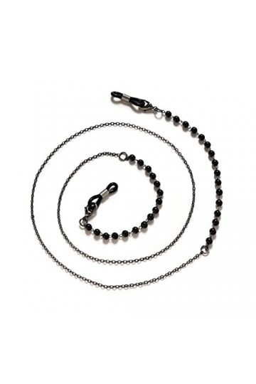 Gyrosphere Chaînes de Lunettes de Lunettes for Femmes chaîne de Cou en métal perlé Simple élégant Cordon de Lunettes Sangles 
