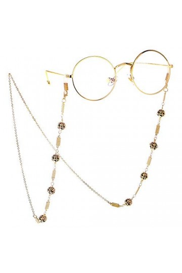 BHDCH Chaîne de Lunettes Chaînes de Lunettes pour Femmes Lunettes de Soleil Sangle Lunettes Cordons Longes Lunettes Convient 