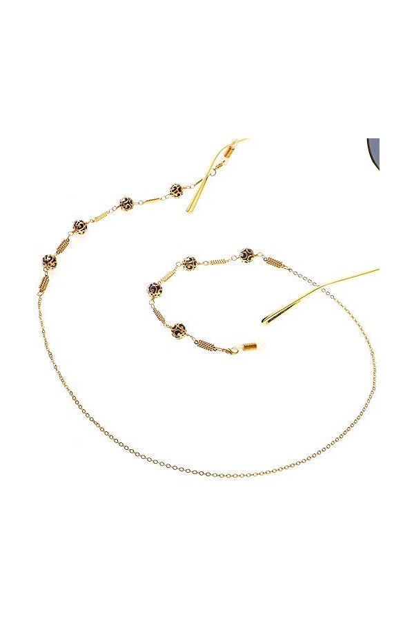 BHDCH Chaîne de Lunettes Chaînes de Lunettes pour Femmes Lunettes de Soleil Sangle Lunettes Cordons Longes Lunettes Convient 