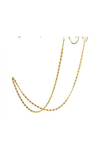 HOOENG Sangle Lunettes chaînes for Femmes métal Lunettes retenue Anti-Perte élégant Cordon Lunettes chaîne chaîne Support