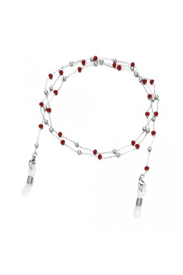 Sangle de Lunettes Lunettes lanière for Femmes métal perlé Cou chaîne Anti-Perte Mode Lunettes Cordon Convient pour Les Lunet