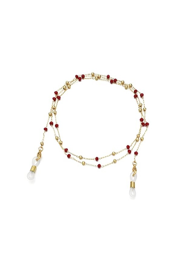 Sangle de Lunettes Lunettes lanière for Femmes métal perlé Cou chaîne Anti-Perte Mode Lunettes Cordon Convient pour Les Lunet