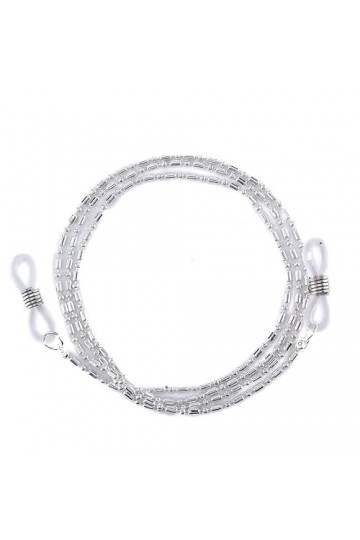 HOOENG Longe Lunettes chaînes for Femmes métal Lunettes retenue avec chaîne élégant Oeil chaîne Porte-chaîne Lunettes Cordon 