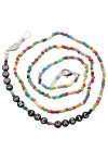 HIJAN Longe Lunettes chaînes for Femmes Lettre perlée Lunettes retenue Mode Lunettes Cordon