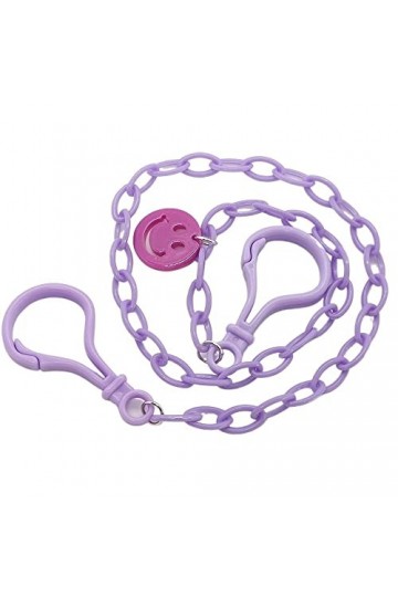 Gyrosphere Chaînes Sangle De Lunettes for Femmes Acrylique Sourire Pendentif Masque Chaînes Élégant Cordon Lunettes Chaîne Ch