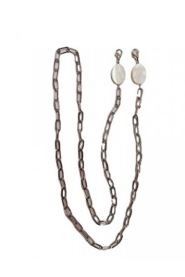 Gyrosphere Chaînes de Lunettes de Lunettes for Femmes Coquille perlée Masque Facial Longe Cordon élégant Porte-Lunettes chaîn