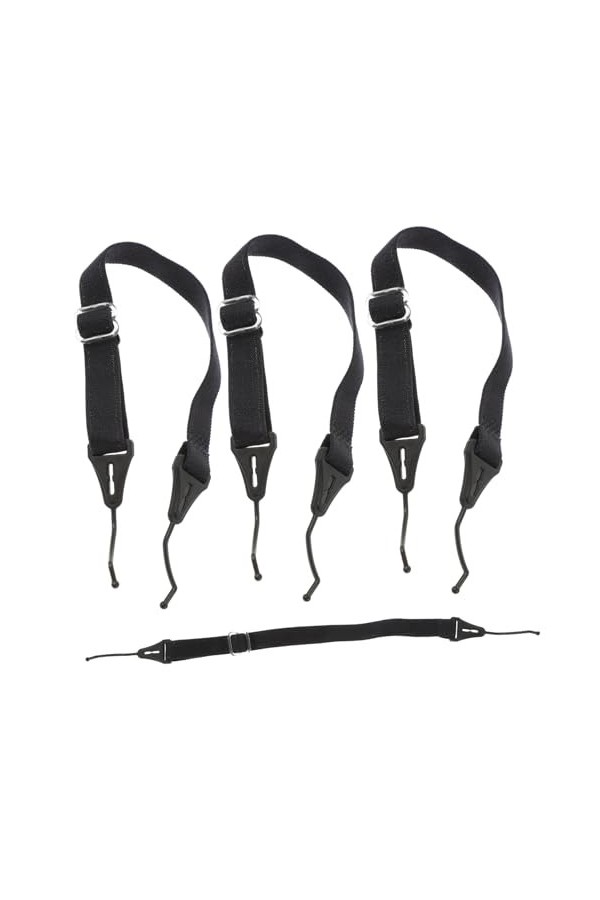 OSALADI 4 Pièces Chaîne De Lunettes Anti-Chute Cordons De Lunettes De Soleil Élastiques Pour Lunettes Retenue DOreille Laniè