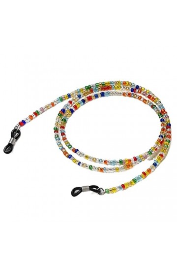 ENLLY Sangle Chaînes De Lunettes for Femmes Coloré Perlé Masque Longe Rétro Élégant Lunettes Cordon