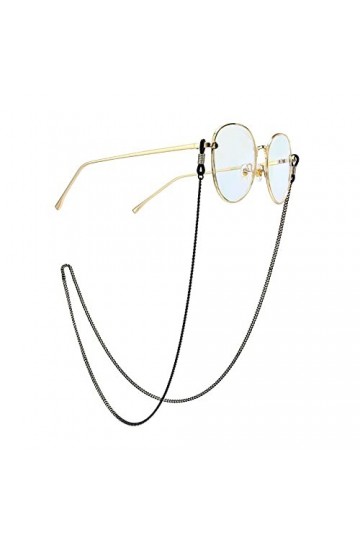 HIJAN Chaînes de lunettes avec lanière for femmes, cordon de lunettes à la mode