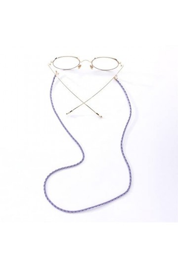 KEIOMI Sangle de Lunettes chaînes de Lunettes for Femmes tressées Lunettes de retenue Cordon de Lunettes élégant Color : Ner