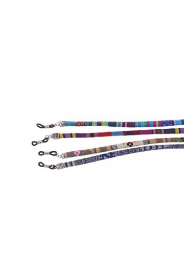 SUPVOX 4pcs Chaîne de Lunettes Sangle de Lunettes de Soleil Cordon Lunettes Couleur Mélangée